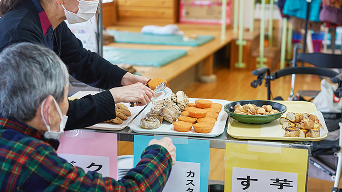 「食べる」を大切にし、栄養も支える