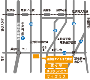 近隣マップ